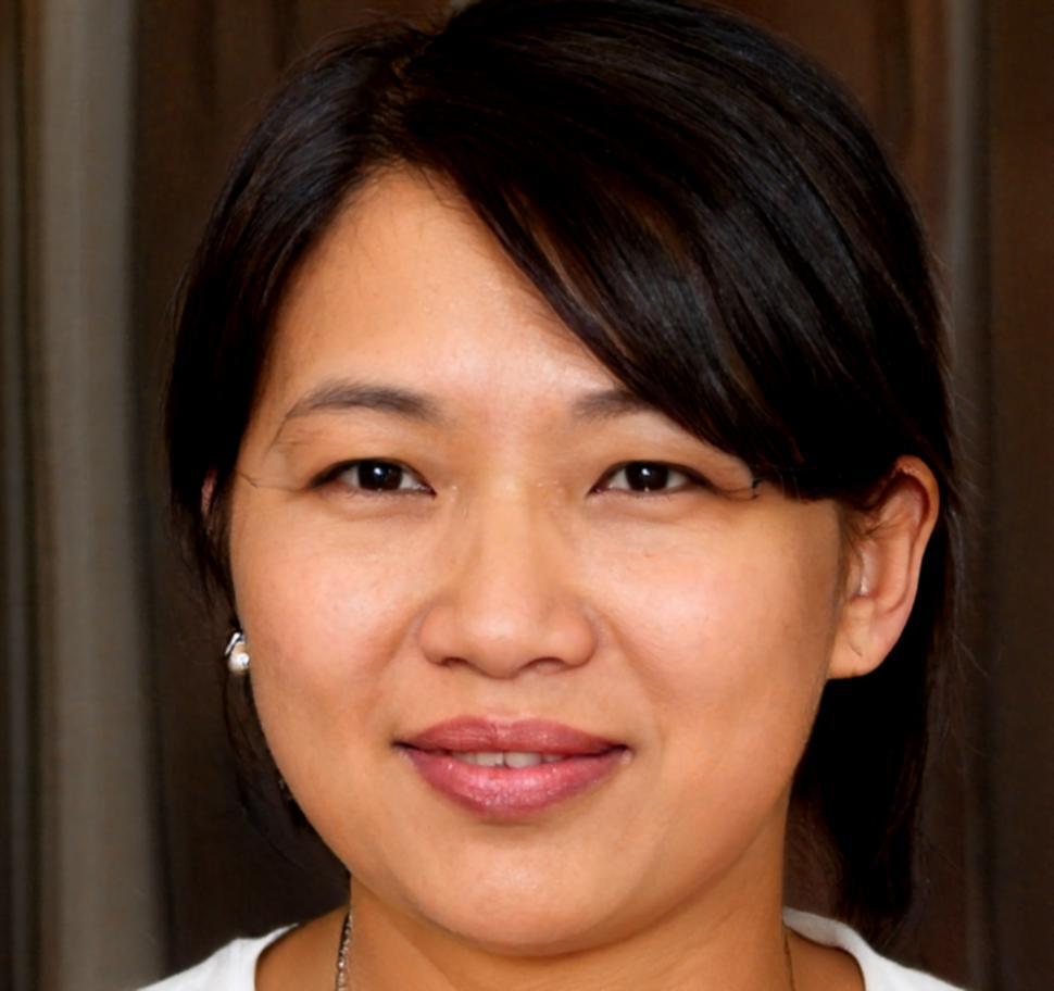 Instructor Aisling Finnegan reviewing cash flow statements