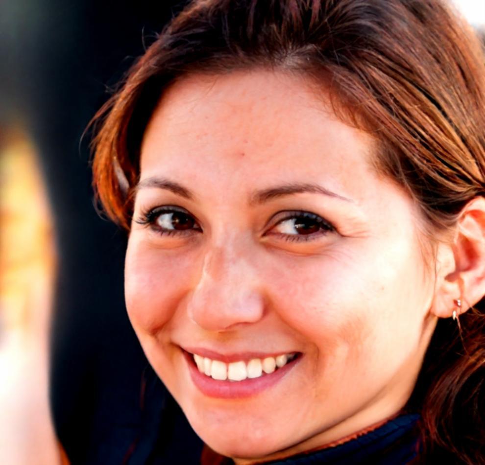 Instructor Petra Lindqvist conducting financial planning session